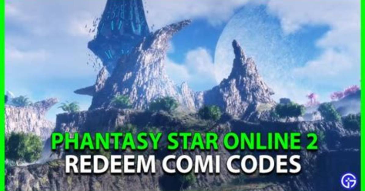 Phantasy Star Online 2 Comi Codes (June 2022)