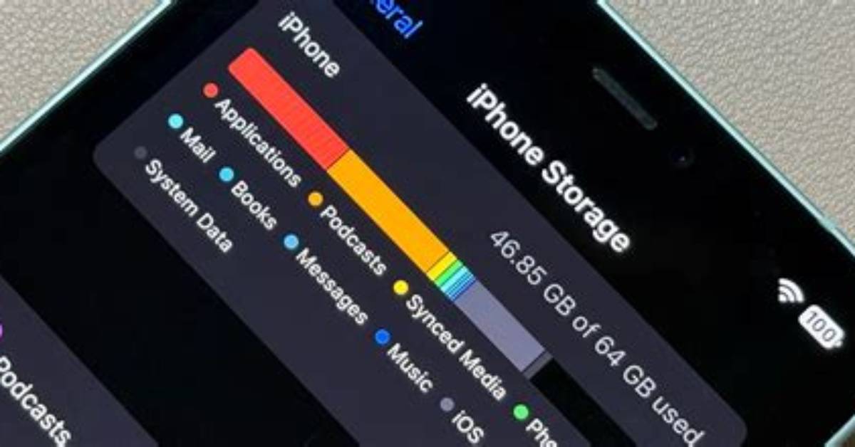 "Phone and Messaging Storage" App at Nearly 12 Gb of Internal Storage!