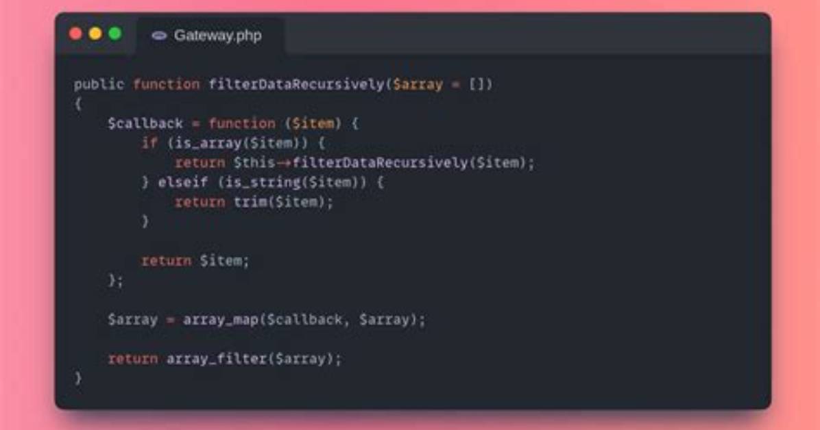 Php Laravel Recursive Function with Nested Array
