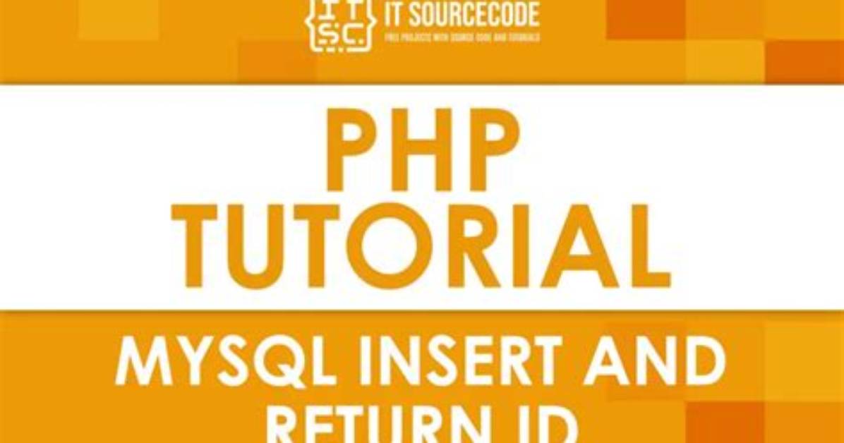Php/Mysql Insert Row Then Get 'Id'