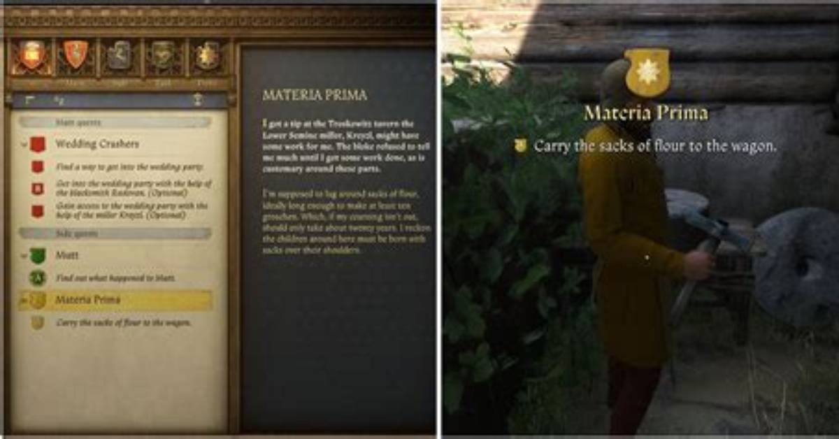 Pickpocketing, Kingdom Come: Deliverance Quest