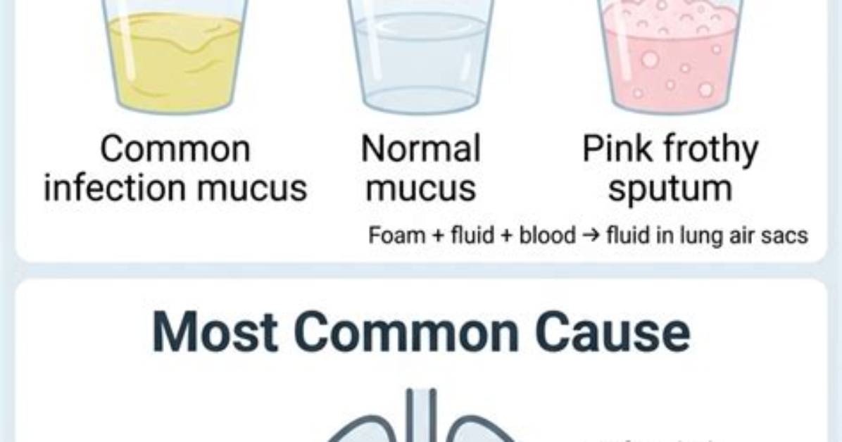 Pink Frothy Sputum