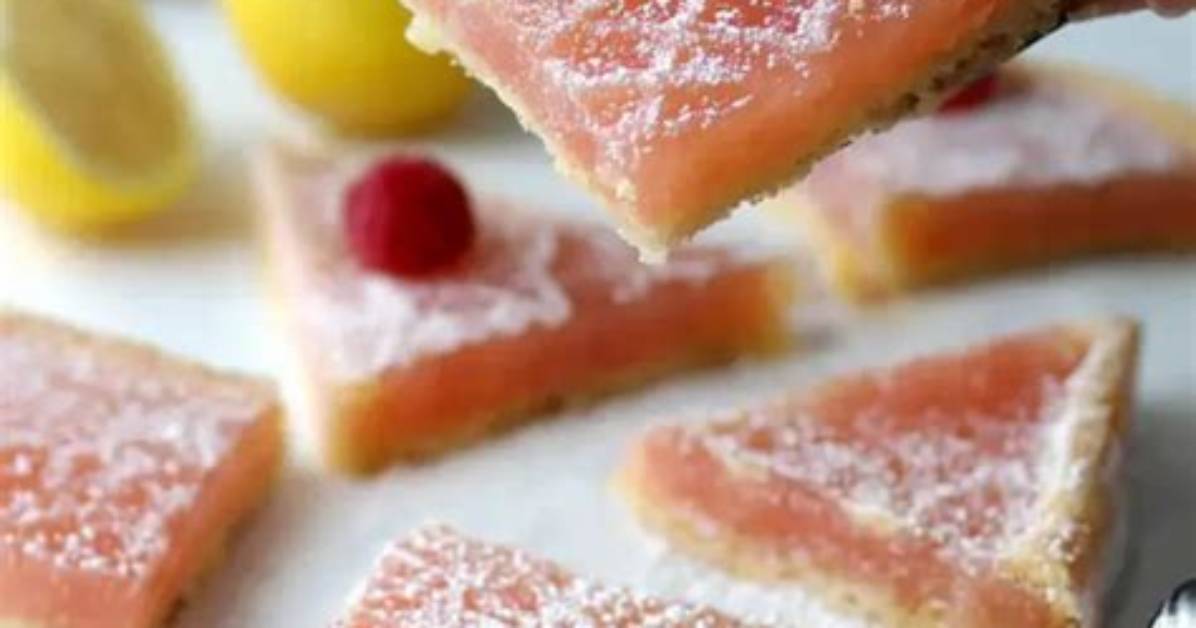 Pink Lemonade Bars