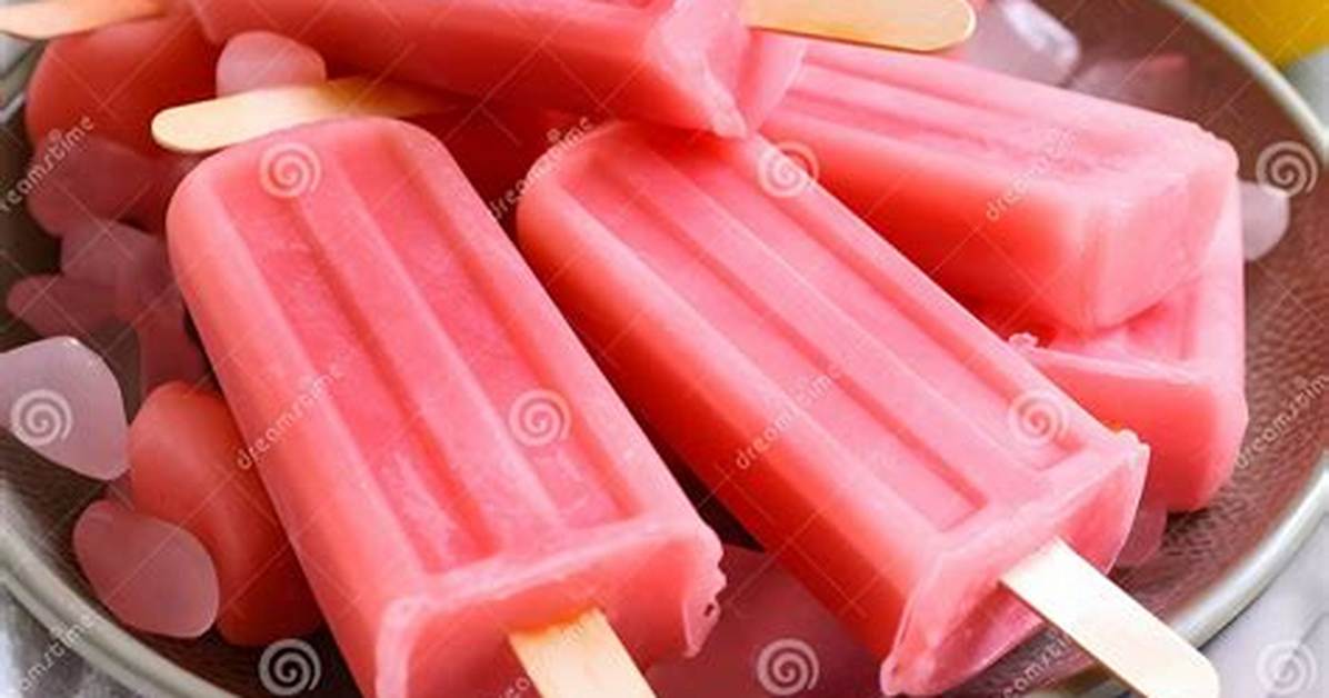 Pink Lemonade Popsicles