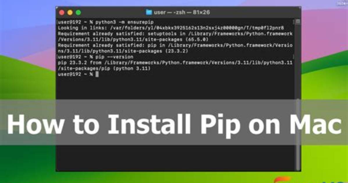 Pip Install on Mac Os Gets Error: Command '/Usr/Bin/Clang' Failed with Exit Code 1