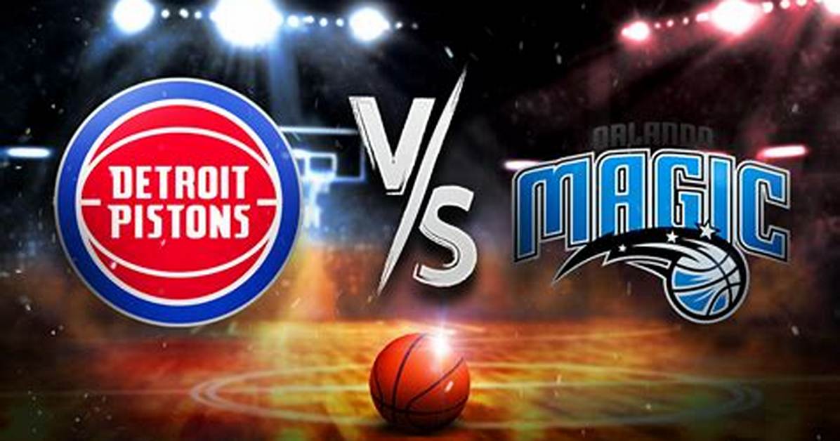 Pistons-Magic Prediction, Odds, Pick, How to Watch - 12/8/2023