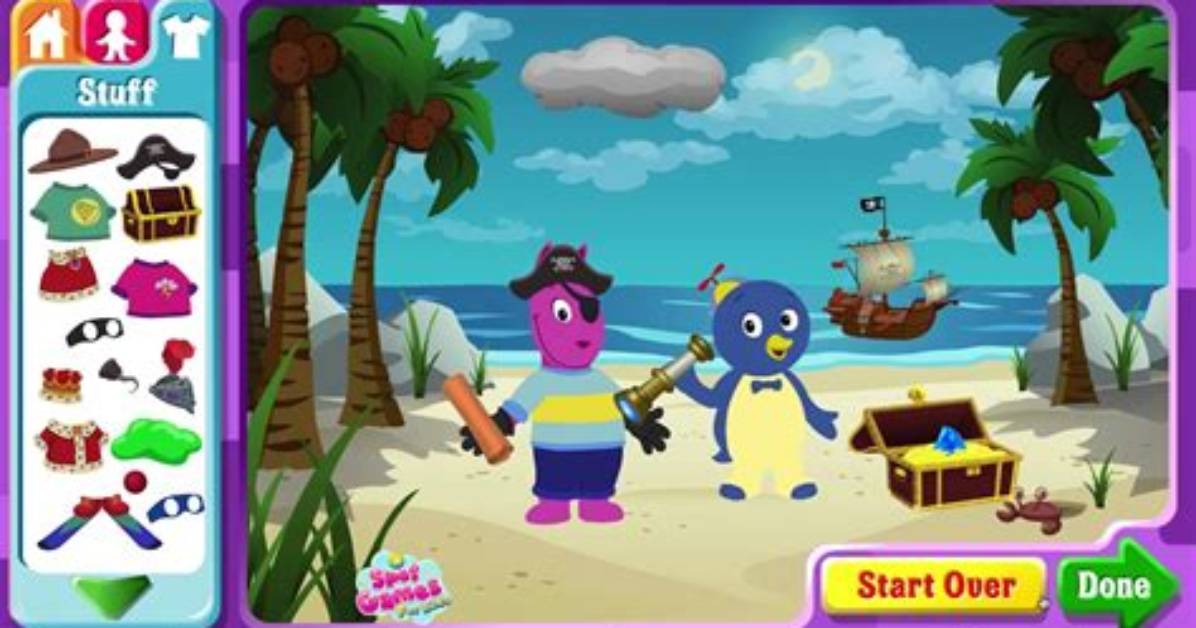 Play the Backyardigans Games for Free!