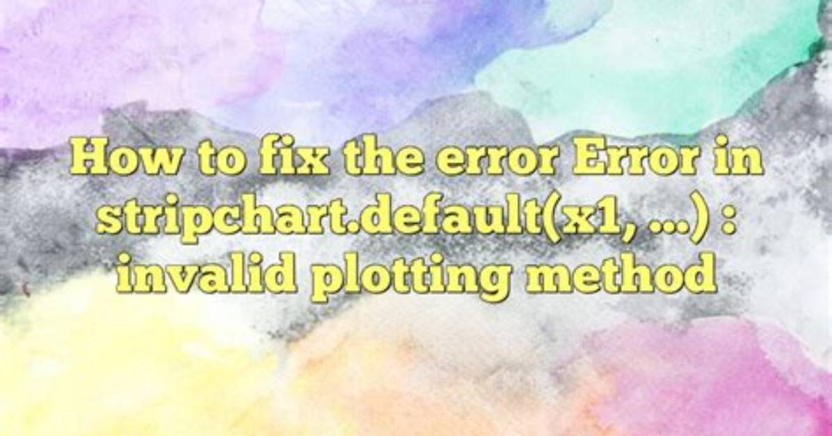 Plotting Data in R; Error: Default Method Not Implemented for Type 'List'