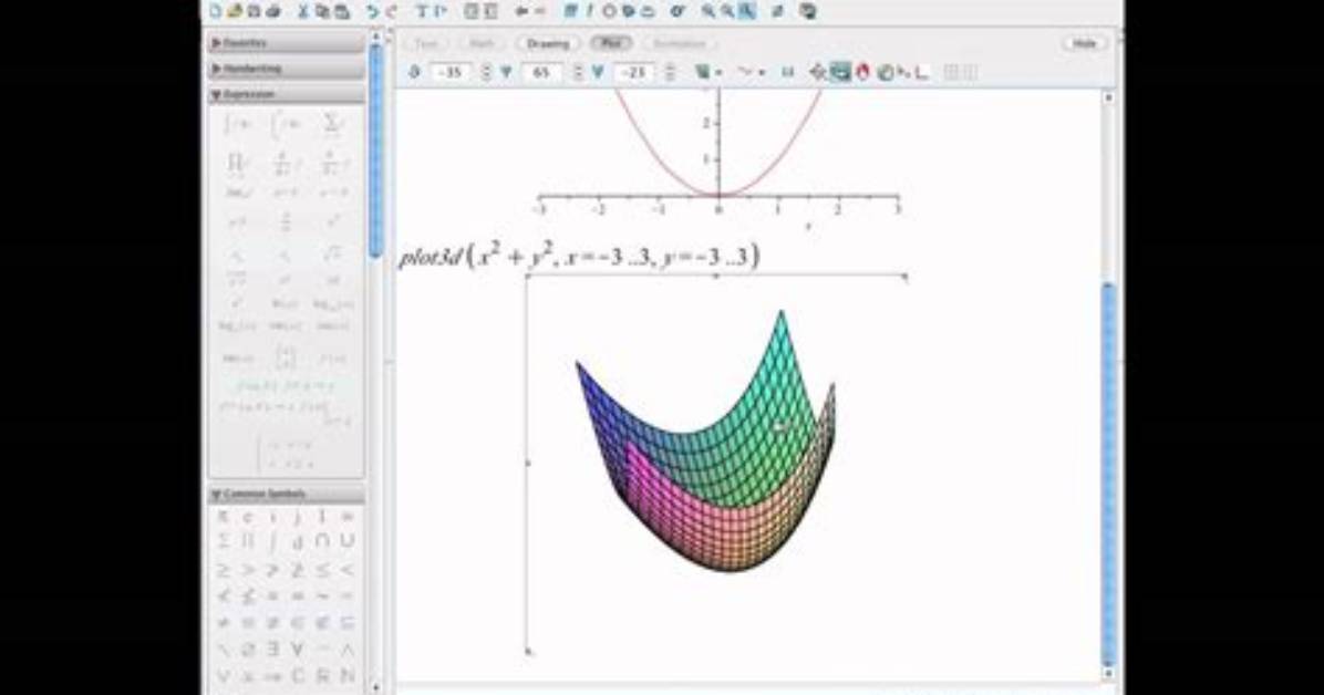 Plotting Graph in Maple