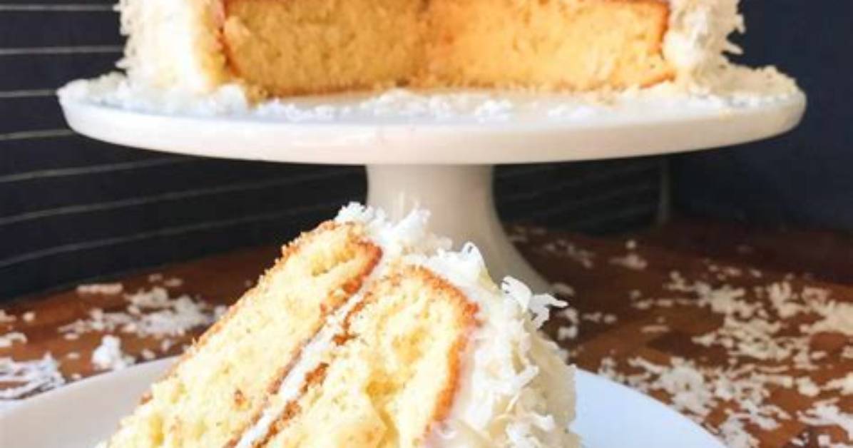 Plush Coconut Cake