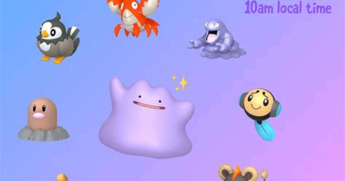 Pokemon Go Ditto Disguises October 2021