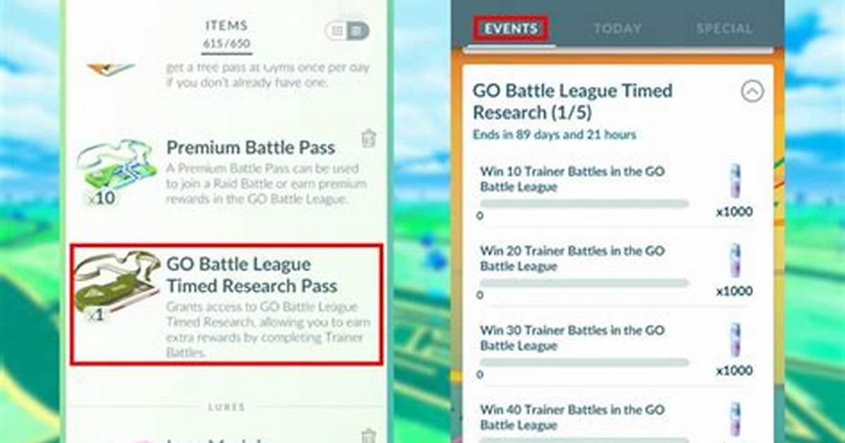 Pokemon Go Go Battle Day Research Tasks and Reward