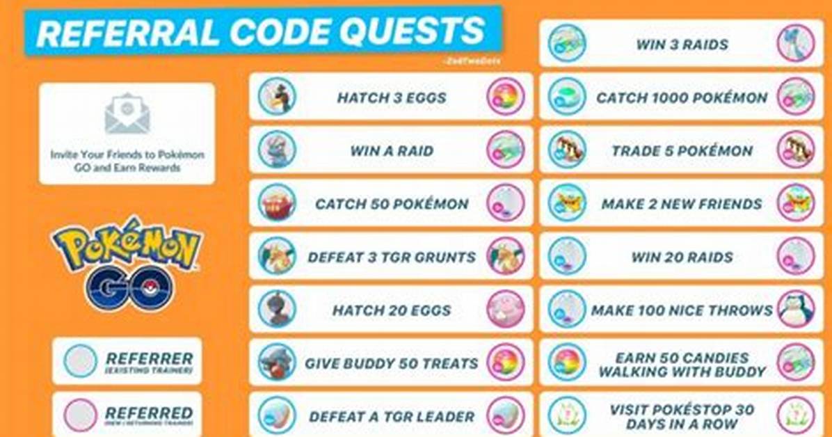 Pokemon Go Referral Code System Live