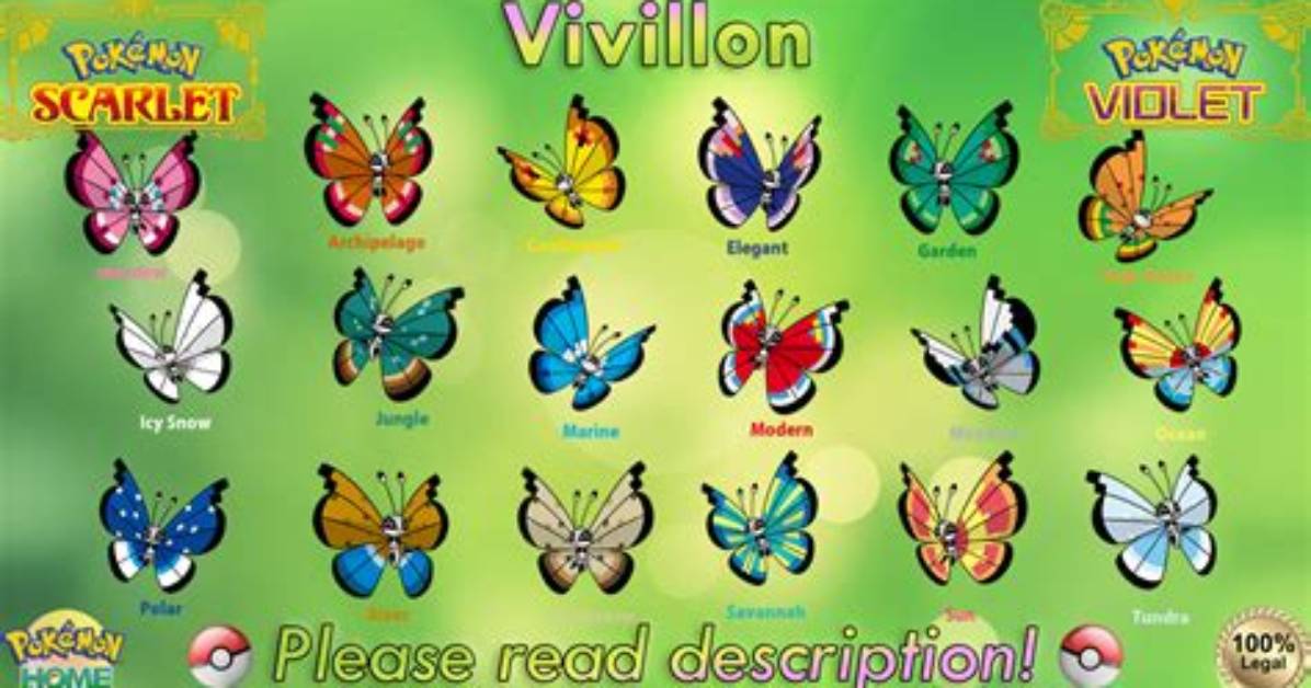 Pokemon Go What's the Rarest Vivillon?