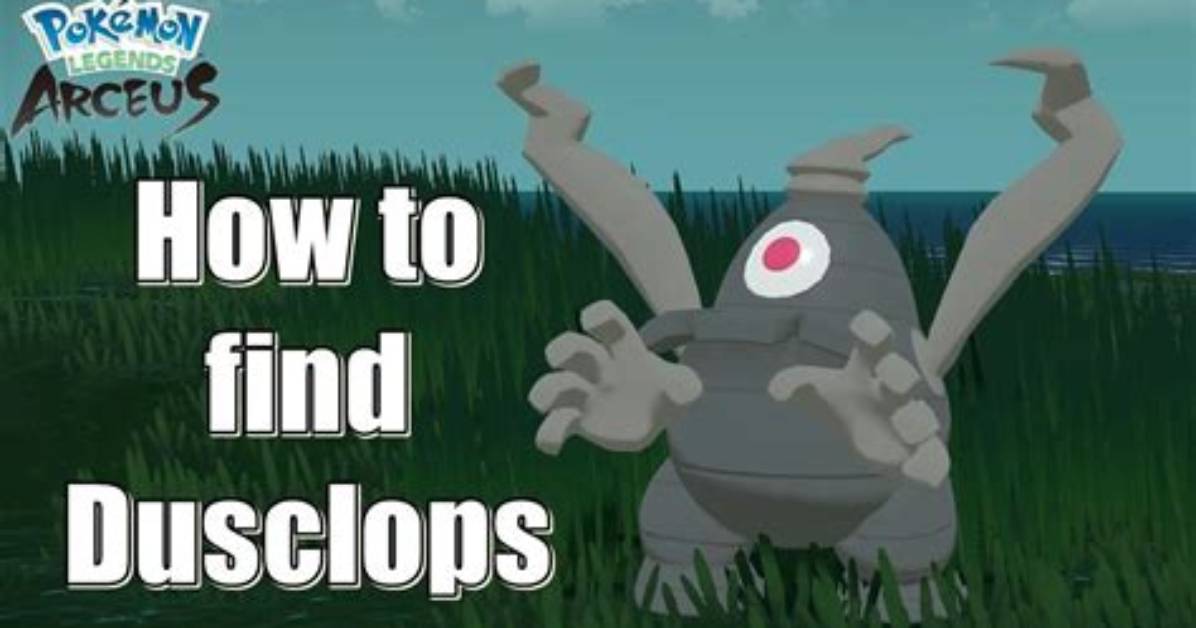 Pokemon Legends Arceus: How to Evolve Dusclops