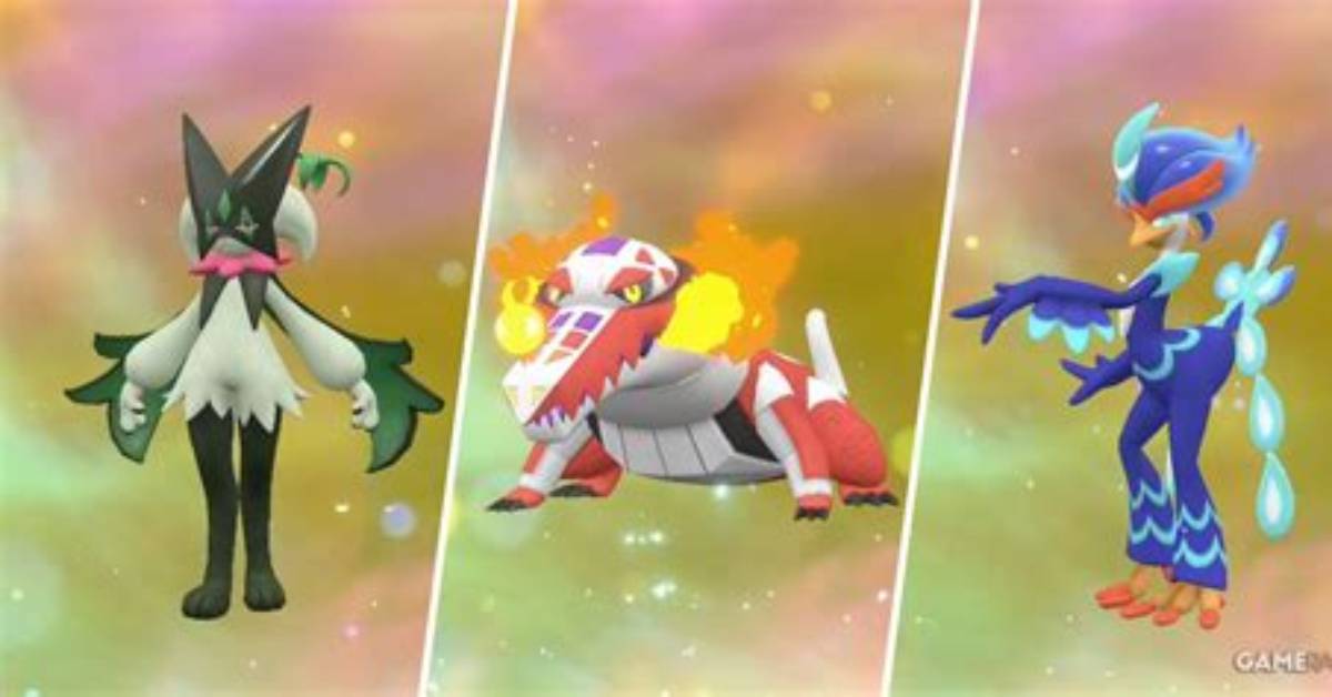 Pokemon Scarlet/Violet Generation 9 Starters Explained