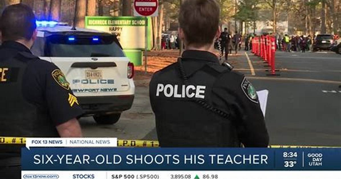 Police: 6-Year-Old Shoots Teacher in Virginia Classroom