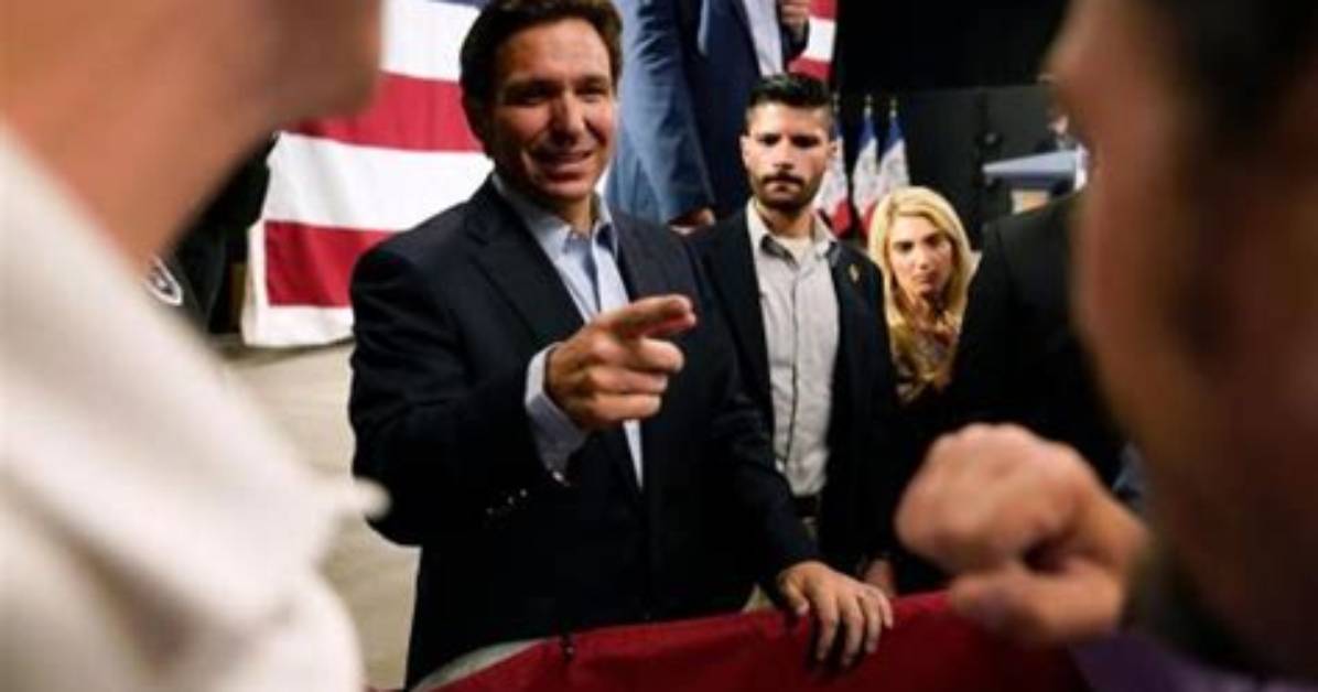 Politics | Desantis Plays up His Personal Side — and Swipes at Trump — During Campaign Blitz Across Iowa