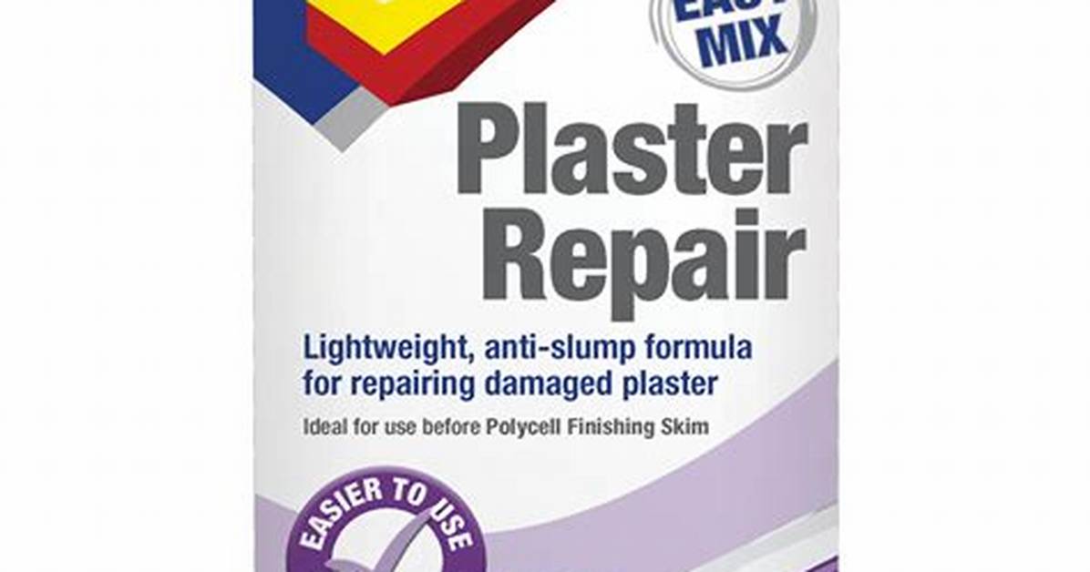 Polyfilla Plaster Repair