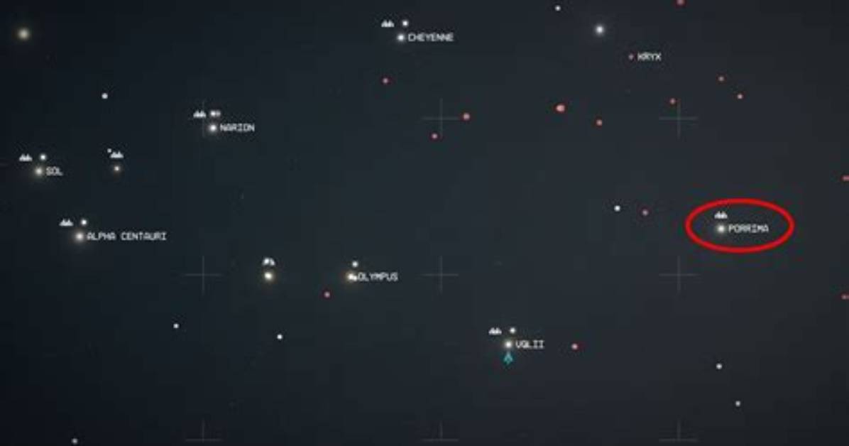 Porrima System in Starfield