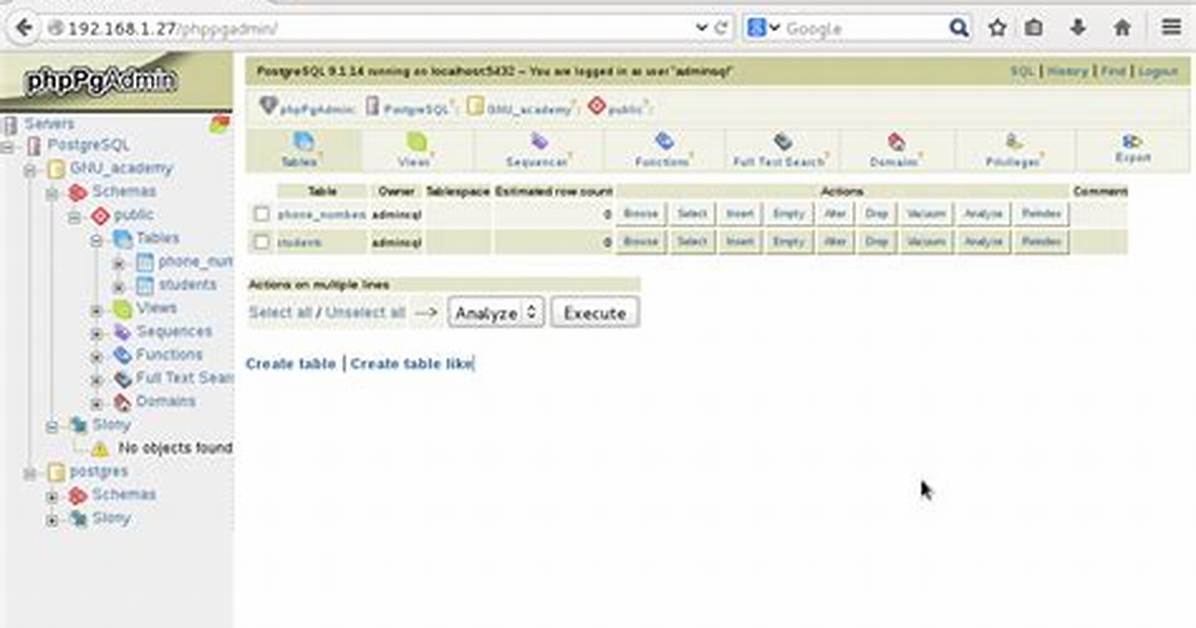 Postgresql 9.1 Adminpack Install