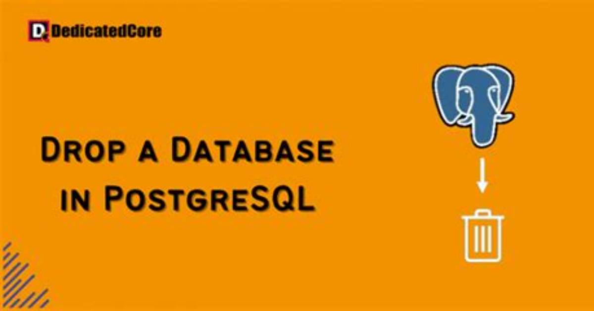 Postgresql: Drop Postgresql Database Through Command Line [Closed]