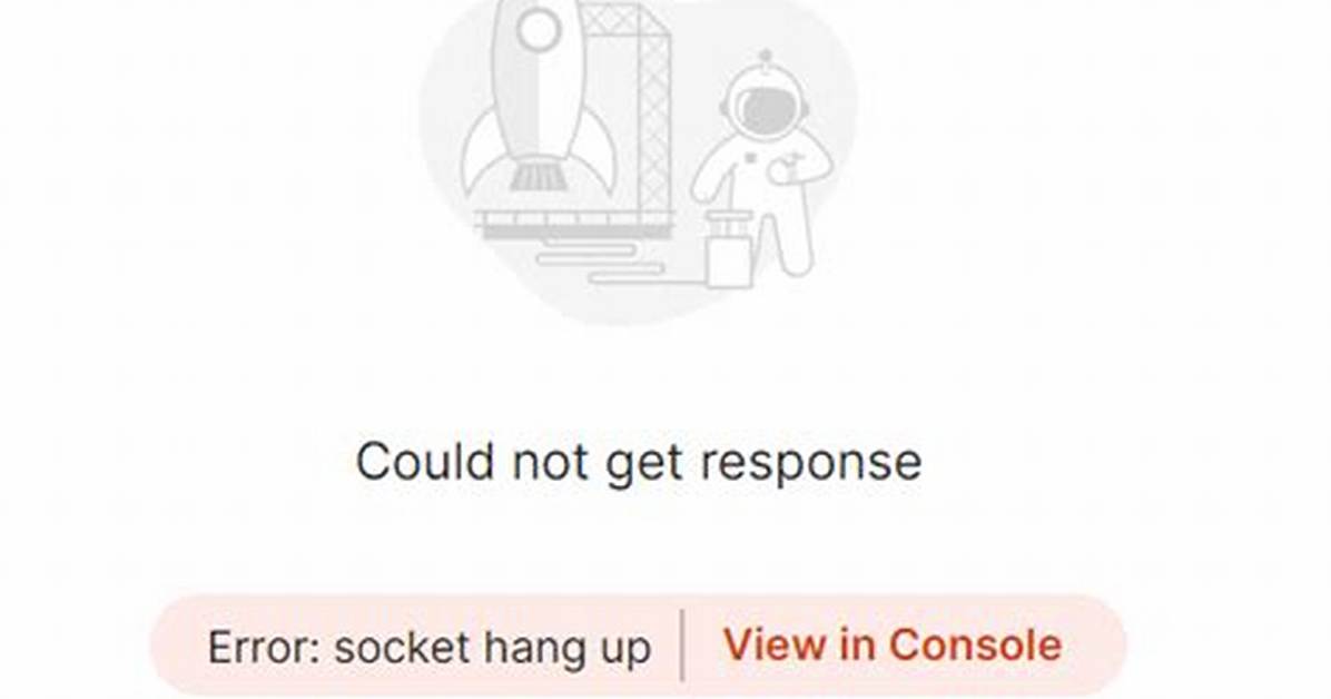 Postman: Socket Hang Up