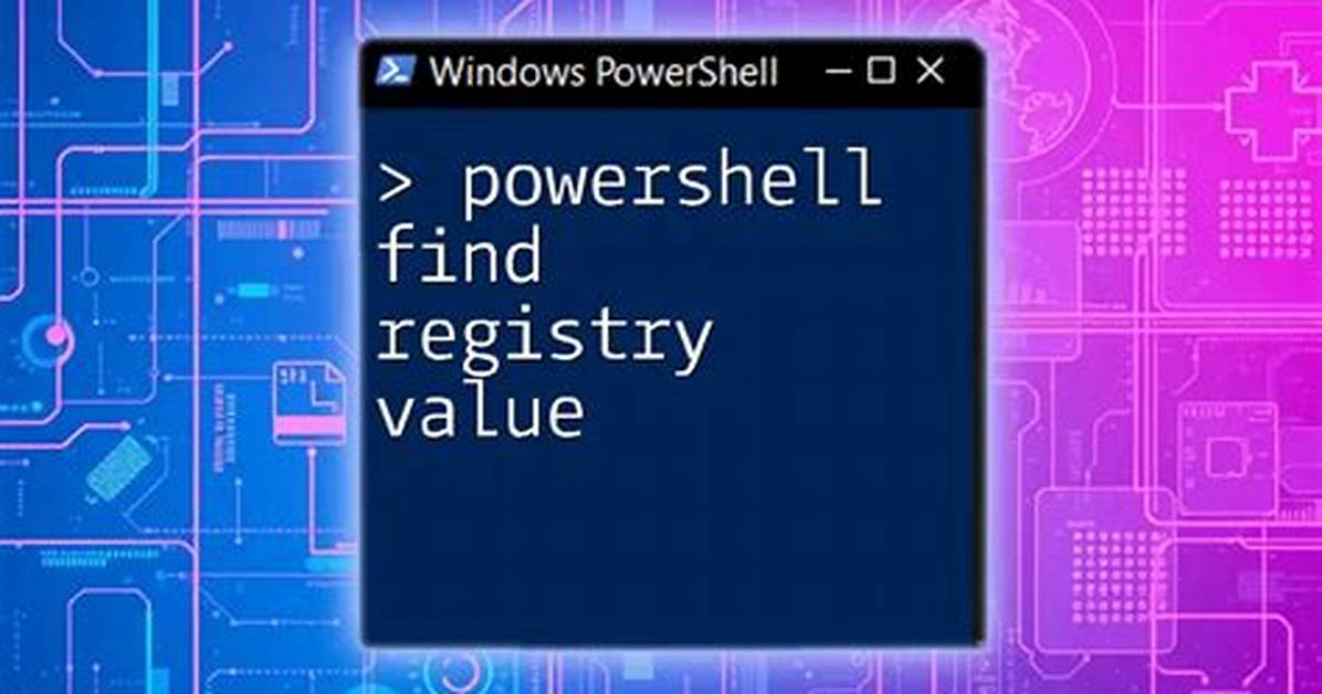 Powershell Find-and-Replace on Registry Values?
