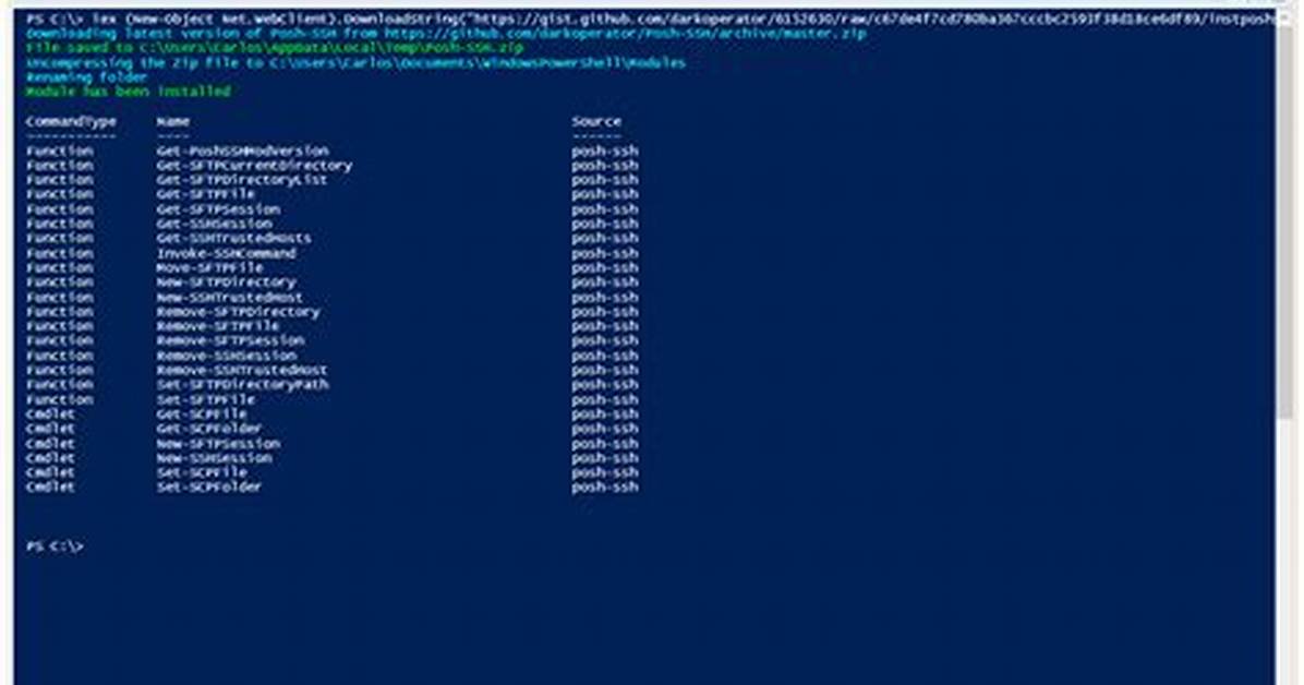 Powershell, Posh-Ssh Module: How Is Reading the Stream Supposed to Work in Posh-Ssh?