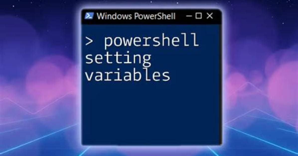 Powershell - Remove All Variables