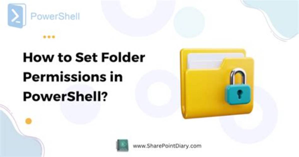 Powershell to Set Folder Permissions