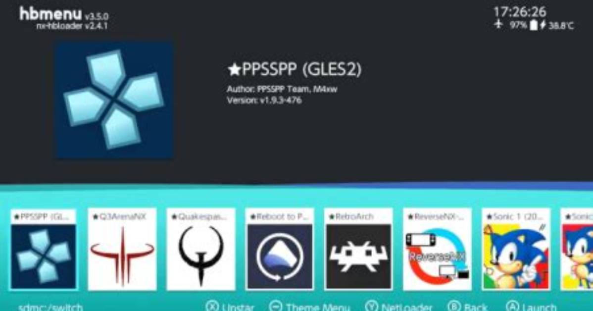 Ppsspp Switch - Gamebrew
