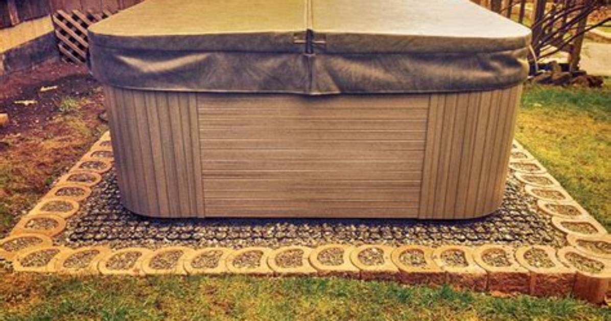 Prefabricated Spa Pad