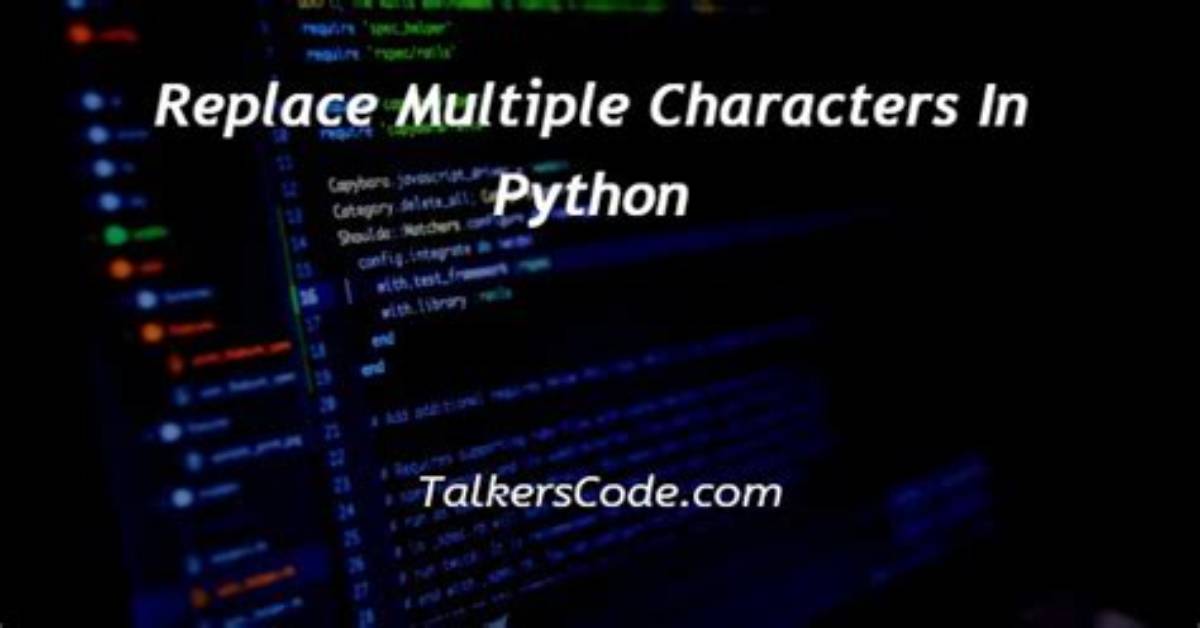 Presto Replace Multiple Characters