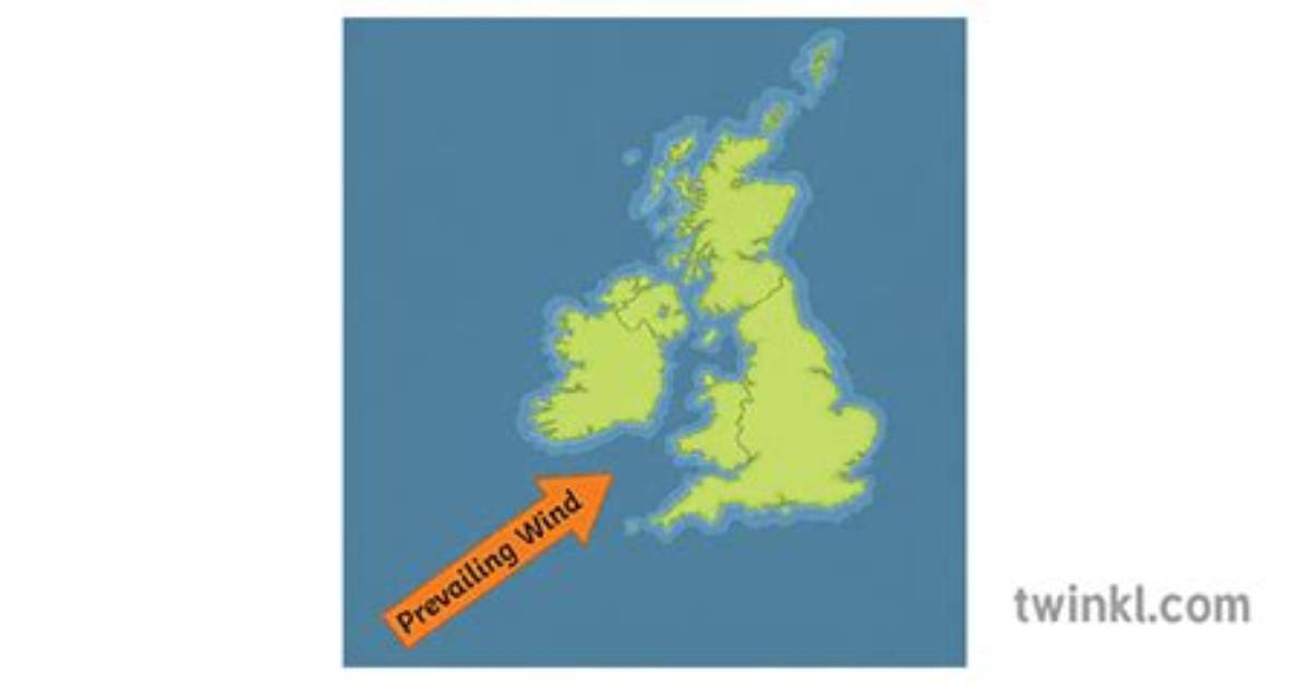 Prevailing Wind Direction Uk