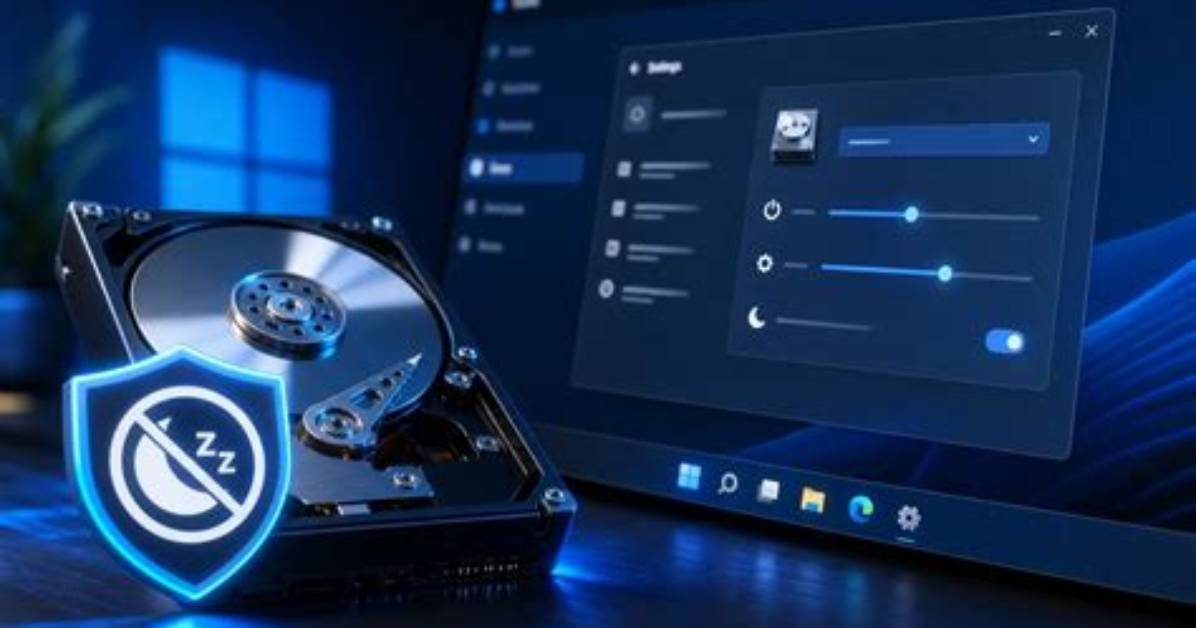 Prevent External Hard Drive from Sleeping Windows 10