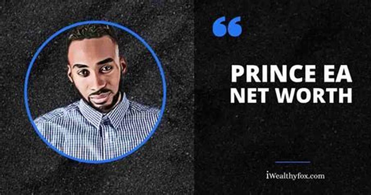 Prince Ea Net Worth