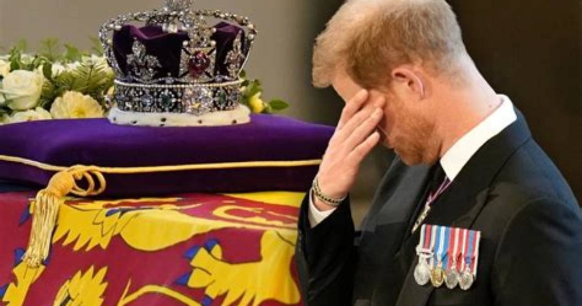 Prince Harry Cries During Queen Elizabeth’s Service Alongside Meghan Markle, Prince Willam and Kate Middleton