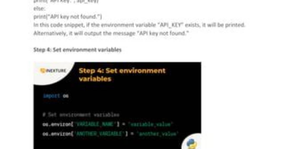 Print the Environment Variables Using Environ