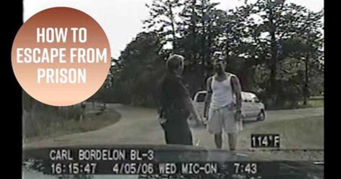 Prison Escapee Convinced Police He's Not the Man They're Looking For