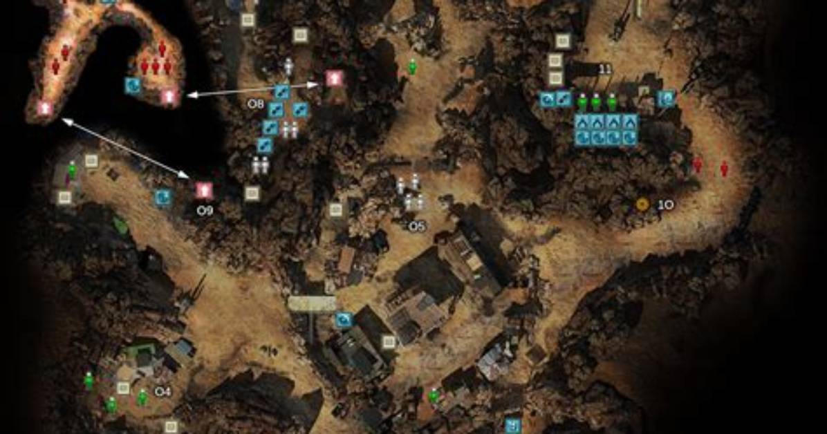 Prison Valley Map - Arizona - Wasteland 2