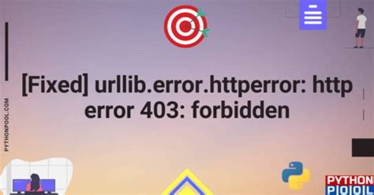 Problem Http Error 403 in Python 3 Web Scraping