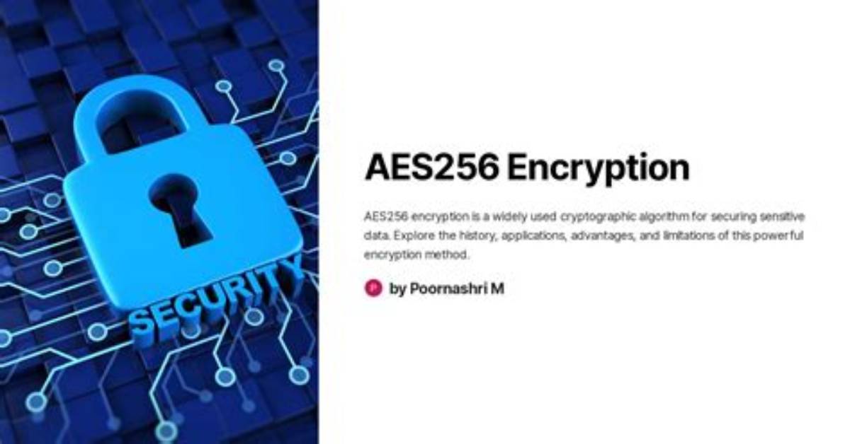Problem with Encryption Algorithm 'Aes256'