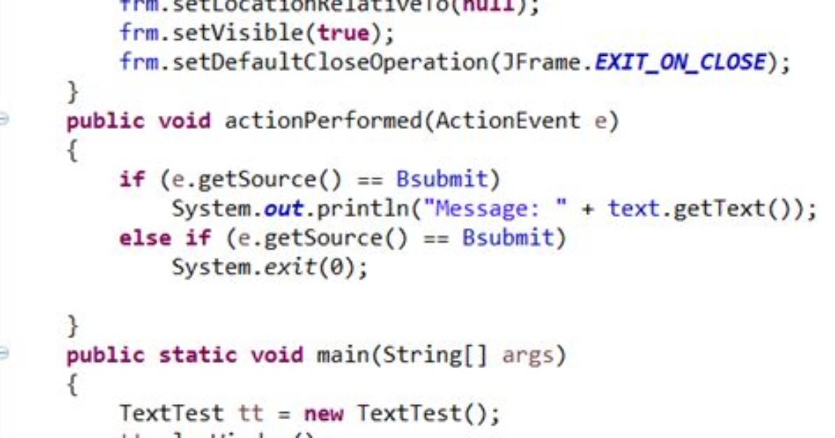 Problem with Multi-Line Jtextfield