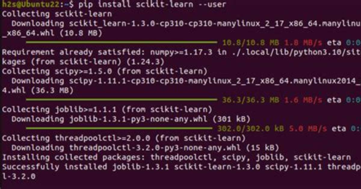 Problems Installing Scipy and Sklearn