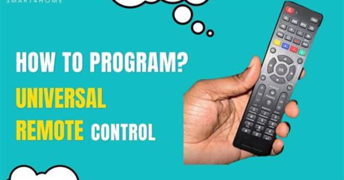 Program Universal Remote - How to Discuss