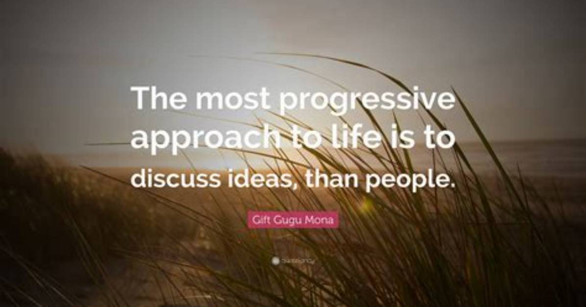 Progressive - How to Discuss