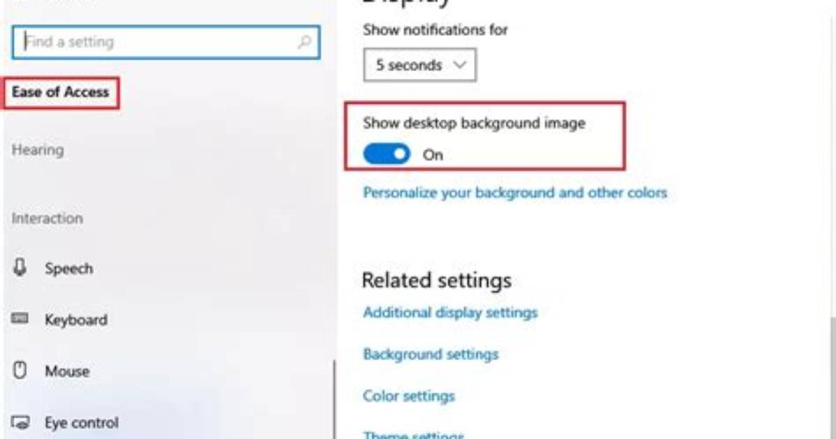 Projecto Just Show Desktop Background