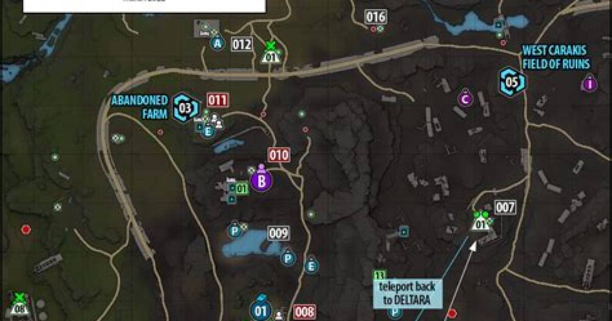 Prologue Walkthrough Elex Ii Map