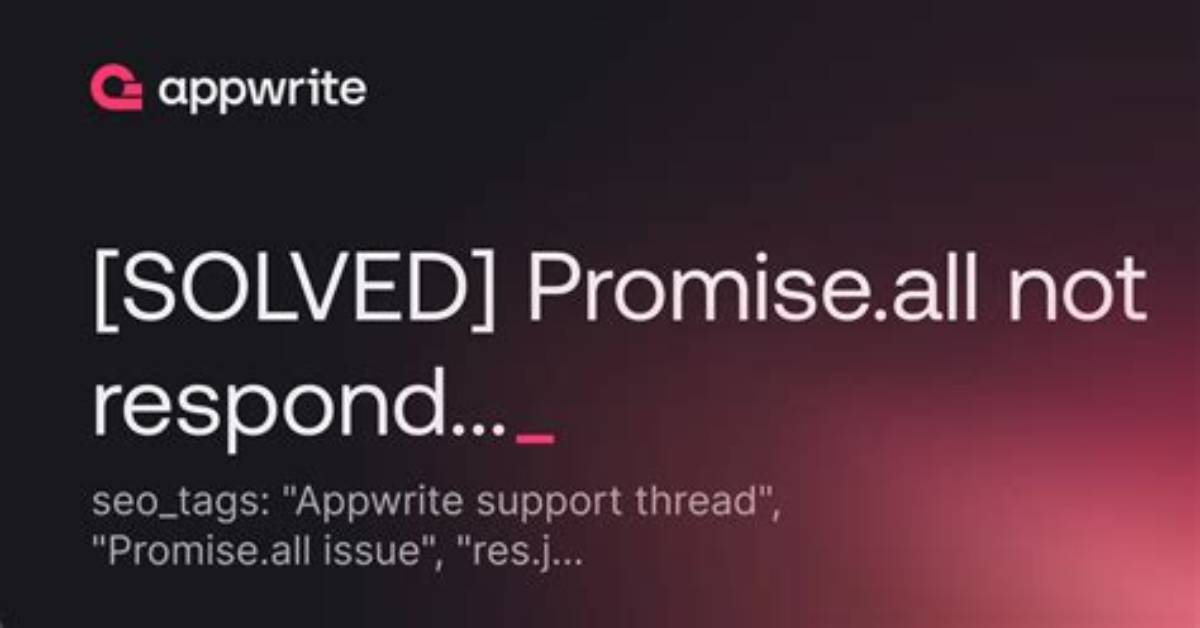 Promise. All Not Working as Expected